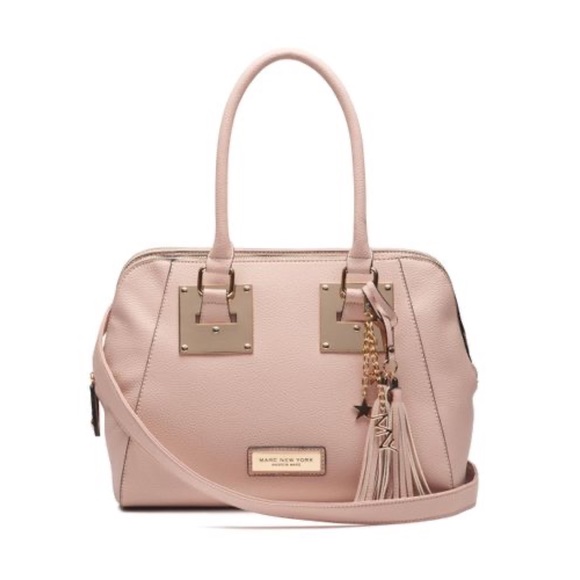 Marc New York | Andrew Marc Blush Pink Union Satchel - Picture 2 of 7
